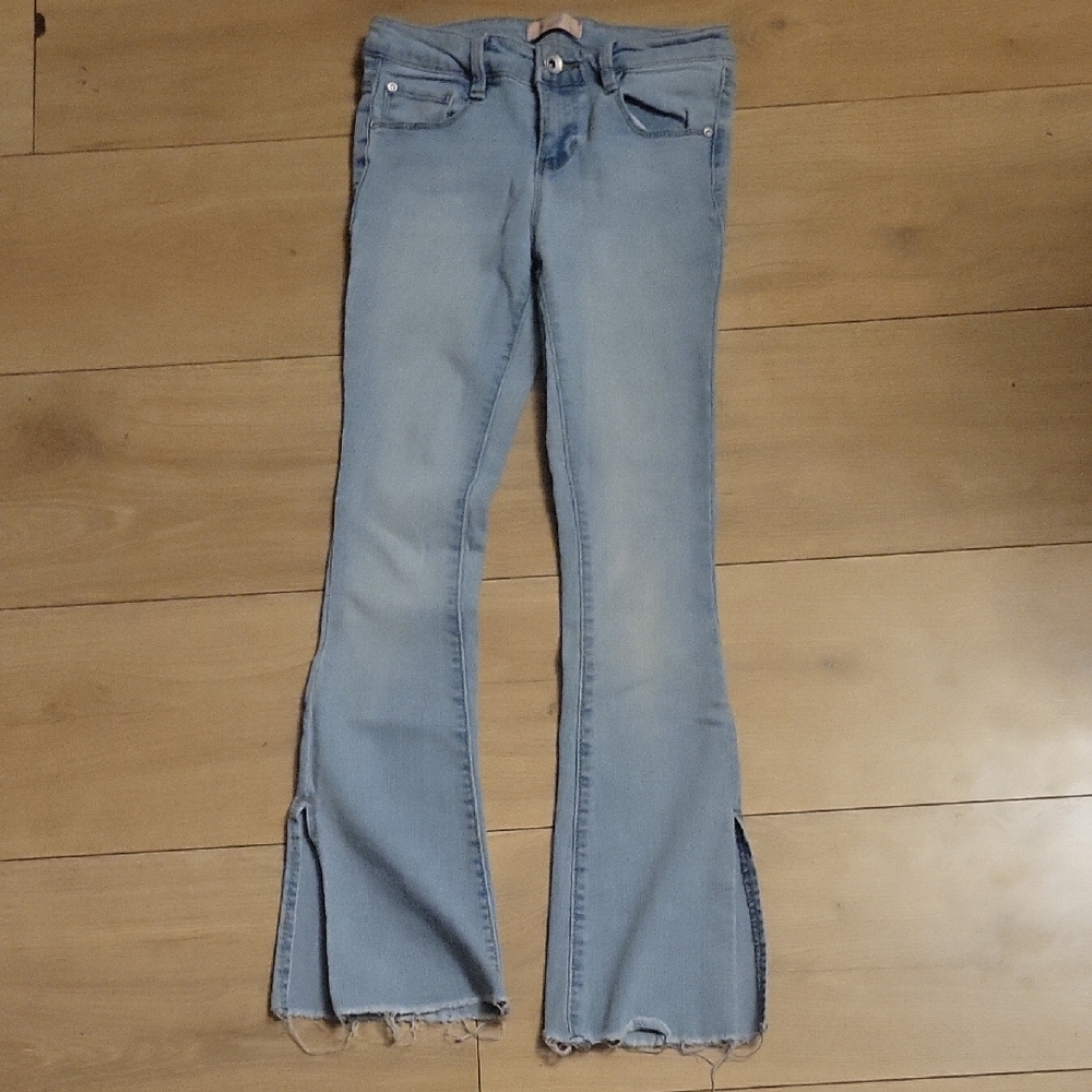 Squeeze Denim Flare Jeans